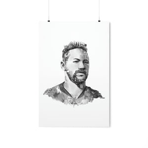 NEYMAR BLACK & WHITE POSTER NEYMAR BLACK & WHITE POSTER