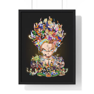 GOHAN COLOR FRAMED POSTER (Yellow Bang Ver) GOHAN COLOR FRAMED POSTER (Yellow Bang Ver)