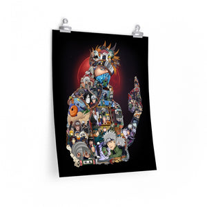 KAKASHI COLOR POSTER KAKASHI COLOR POSTER