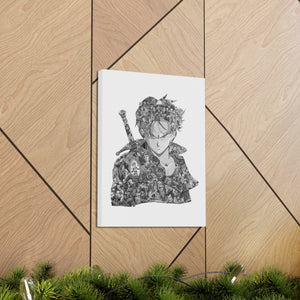 TRUNKS BLACK & WHITE CANVAS TRUNKS BLACK & WHITE CANVAS