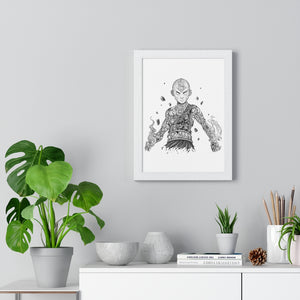 AANG BLACK & WHITE FRAMED POSTER AANG BLACK & WHITE FRAMED POSTER