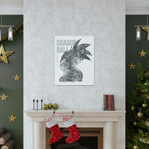 GOKU VEGETA BLACK & WHITE CANVAS GOKU VEGETA BLACK & WHITE CANVAS