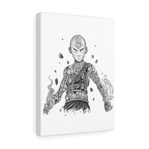 AANG BLACK & WHITE CANVAS AANG BLACK & WHITE CANVAS
