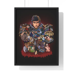 GUTS COLOR FRAMED POSTER GUTS COLOR FRAMED POSTER