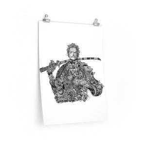 ZORO BLACK & WHITE POSTER ZORO BLACK & WHITE POSTER