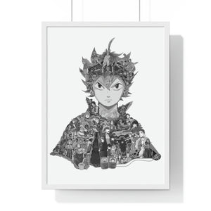 ASTA BLACK & WHITE FRAMED POSTER ASTA BLACK & WHITE FRAMED POSTER