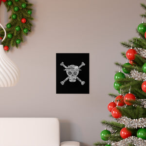 MUGIWARA JOLLY ROGER BLACK & WHITE POSTER MUGIWARA JOLLY ROGER BLACK & WHITE POSTER