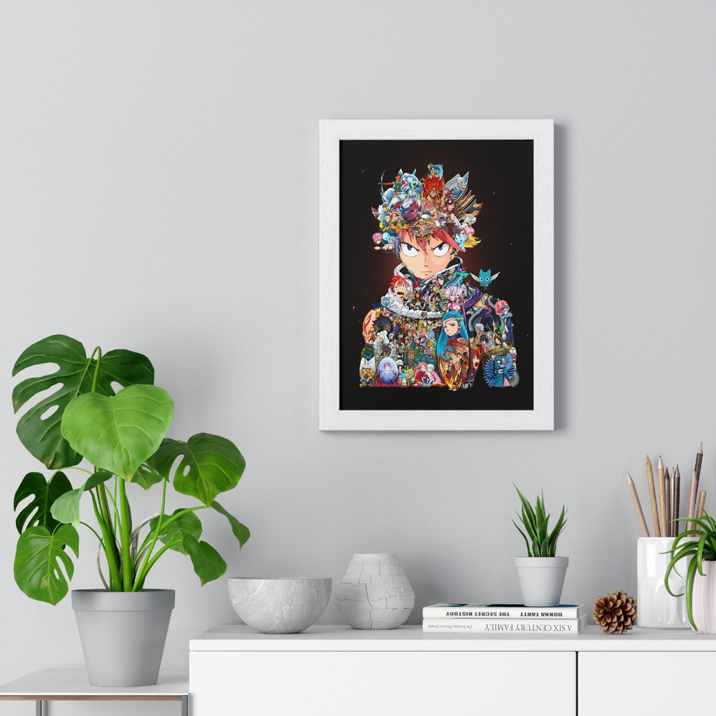 NATSU COLOR FRAMED POSTER NATSU COLOR FRAMED POSTER