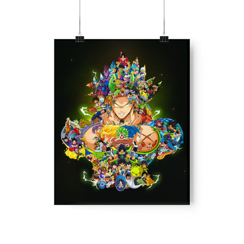 BROLY COLOR POSTER BROLY COLOR POSTER