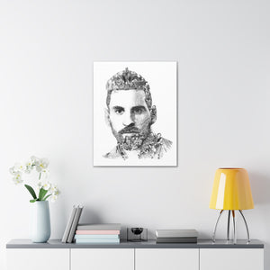 MESSI BLACK & WHITE CANVAS MESSI BLACK & WHITE CANVAS