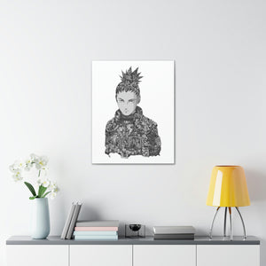 SHIKAMARU BLACK & WHITE CANVAS SHIKAMARU BLACK & WHITE CANVAS