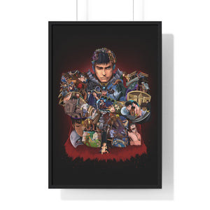 GUTS COLOR FRAMED POSTER GUTS COLOR FRAMED POSTER