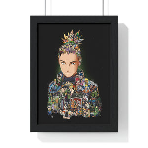 SHIKAMARU COLOR FRAMED POSTER SHIKAMARU COLOR FRAMED POSTER