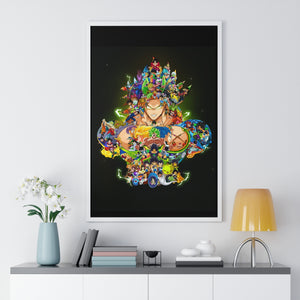 BROLY COLOR FRAMED POSTER BROLY COLOR FRAMED POSTER