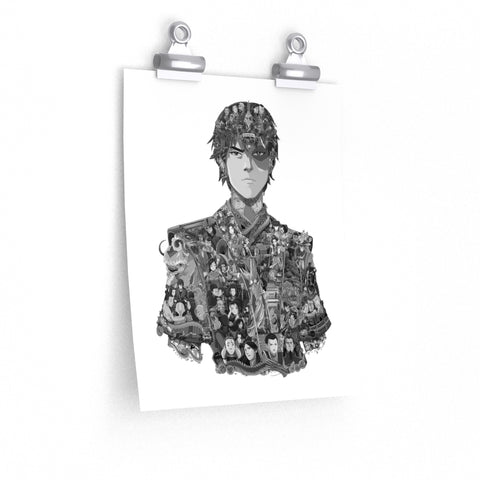 ZUKO BLACK & WHITE POSTER ZUKO BLACK & WHITE POSTER