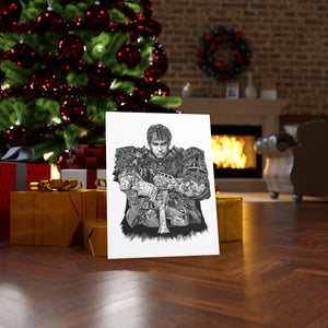 GUTS BLACK & WHITE CANVAS GUTS BLACK & WHITE CANVAS