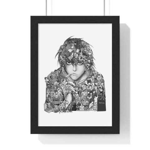 L BLACK & WHITE FRAMED POSTER L BLACK & WHITE FRAMED POSTER