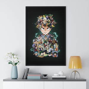 DEKU COLOR FRAMED POSTER DEKU COLOR FRAMED POSTER