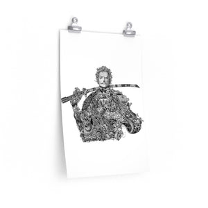 ZORO BLACK & WHITE POSTER ZORO BLACK & WHITE POSTER