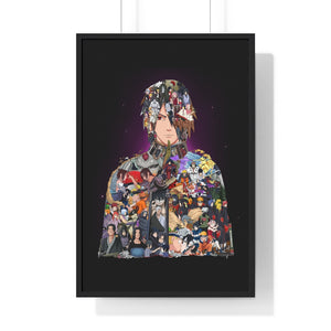 SASUKE COLOR FRAMED POSTER SASUKE COLOR FRAMED POSTER