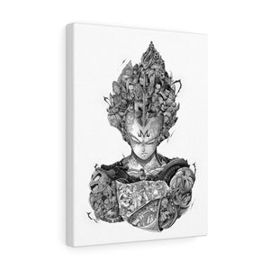 VEGETA BLACK & WHITE CANVAS VEGETA BLACK & WHITE CANVAS