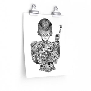 FRIEZA BLACK & WHITE POSTER FRIEZA BLACK & WHITE POSTER