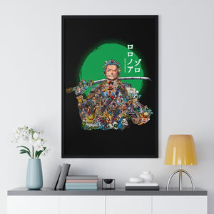 ZORO COLOR FRAMED POSTER ZORO COLOR FRAMED POSTER