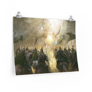 BATTLE OF HELM'S DEEP POSTER BATTLE OF HELM'S DEEP POSTER