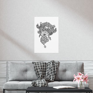 CHOPPER BLACK & WHITE POSTER CHOPPER BLACK & WHITE POSTER