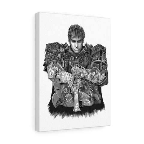 GUTS BLACK & WHITE CANVAS GUTS BLACK & WHITE CANVAS