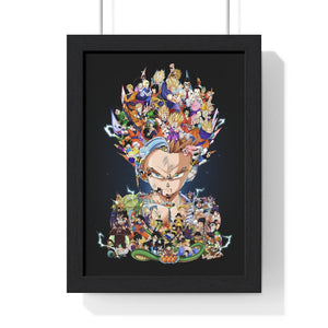 GOHAN COLOR FRAMED POSTER GOHAN COLOR FRAMED POSTER