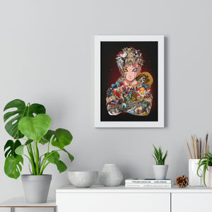 GAARA COLOR FRAMED POSTER GAARA COLOR FRAMED POSTER