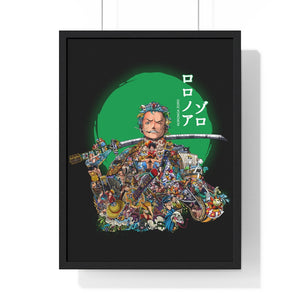 ZORO COLOR FRAMED POSTER ZORO COLOR FRAMED POSTER