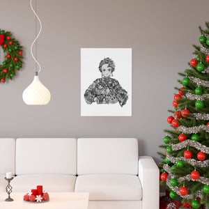 TANJIRO BLACK & WHITE POSTER TANJIRO BLACK & WHITE POSTER