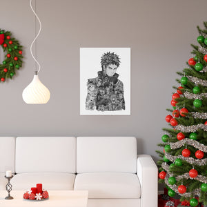 OBITO BLACK & WHITE POSTER OBITO BLACK & WHITE POSTER