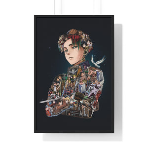 LEVI COLOR FRAMED POSTER LEVI COLOR FRAMED POSTER