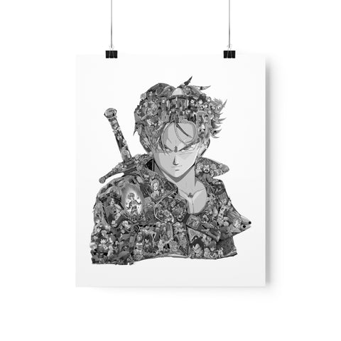 TRUNKS BLACK & WHITE POSTER TRUNKS BLACK & WHITE POSTER