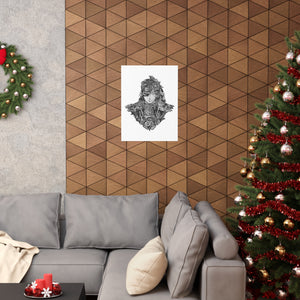 HASHIRAMA - MADARA BLACK & WHITE POSTER HASHIRAMA - MADARA BLACK & WHITE POSTER