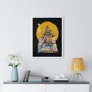 SANJI COLOR FRAMED POSTER SANJI COLOR FRAMED POSTER