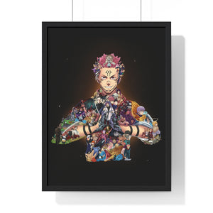 SUKUNA COLOR FRAMED POSTER SUKUNA COLOR FRAMED POSTER