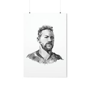 NEYMAR BLACK & WHITE POSTER NEYMAR BLACK & WHITE POSTER