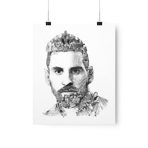 MESSI BLACK & WHITE POSTER MESSI BLACK & WHITE POSTER