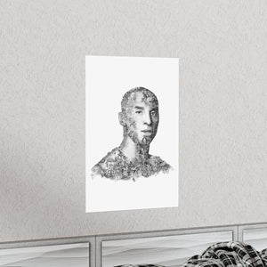 KOBE BRYANT BLACK & WHITE POSTER KOBE BRYANT BLACK & WHITE POSTER
