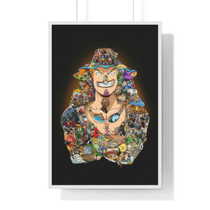 USOPP COLOR FRAMED POSTER USOPP COLOR FRAMED POSTER