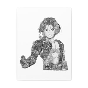 EDWARD ELRIC BLACK & WHITE CANVAS EDWARD ELRIC BLACK & WHITE CANVAS
