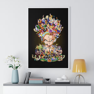 GOHAN COLOR FRAMED POSTER (Yellow Bang Ver) GOHAN COLOR FRAMED POSTER (Yellow Bang Ver)