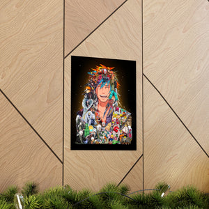 JIRAIYA COLOR POSTER JIRAIYA COLOR POSTER