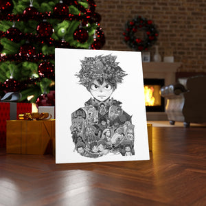 DEKU BLACK & WHITE CANVAS DEKU BLACK & WHITE CANVAS