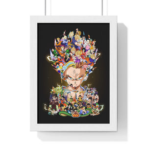 GOHAN COLOR FRAMED POSTER (Yellow Bang Ver) GOHAN COLOR FRAMED POSTER (Yellow Bang Ver)