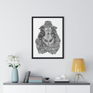 USOPP BLACK & WHITE FRAMED POSTER USOPP BLACK & WHITE FRAMED POSTER